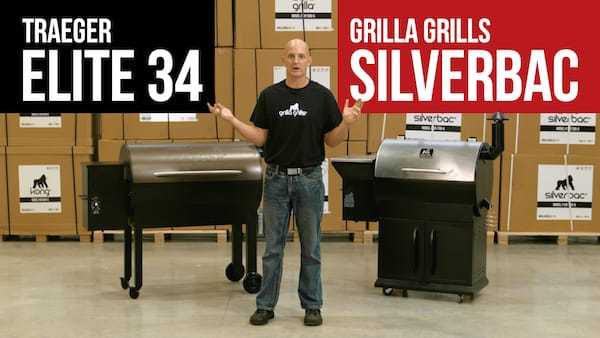 Grilla Grills Silverbac vs. Traeger Elite 34
