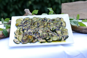 grilled balsamic zucchini