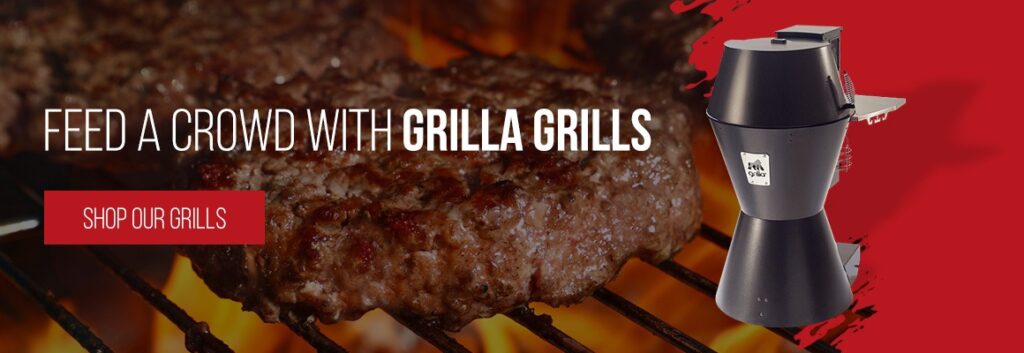 Feed a crowd with Grilla Grills