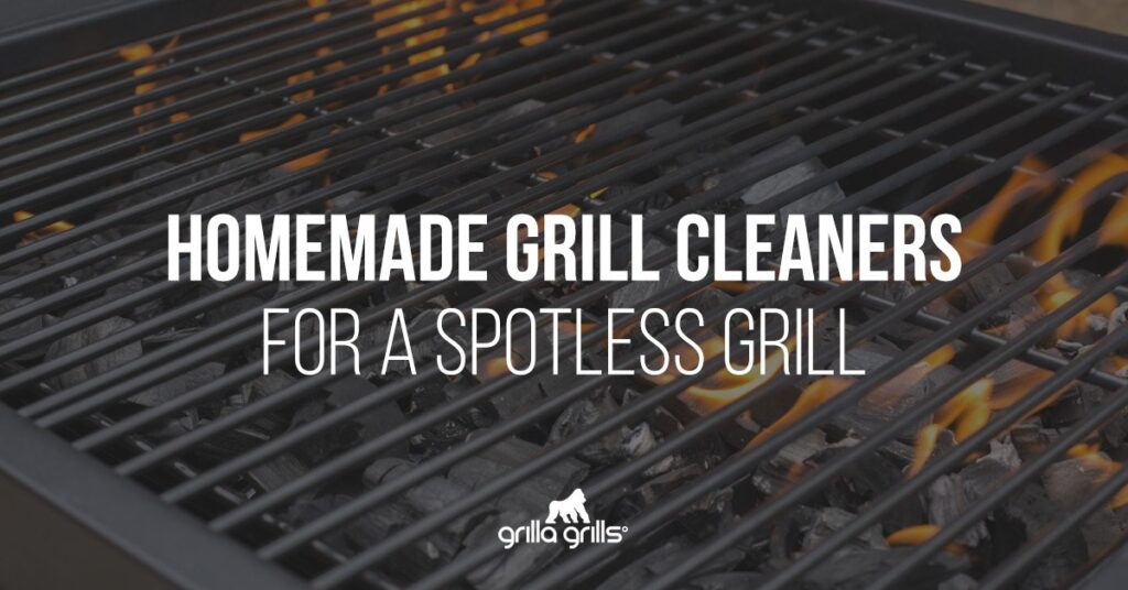 Homemade grill cleaners for a spotless grill