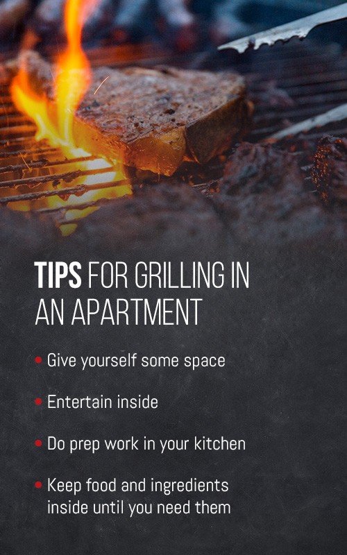 tips for grilling in an apartment