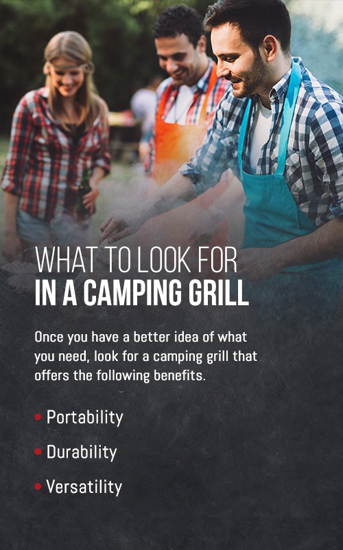 what to look for in a camping grill