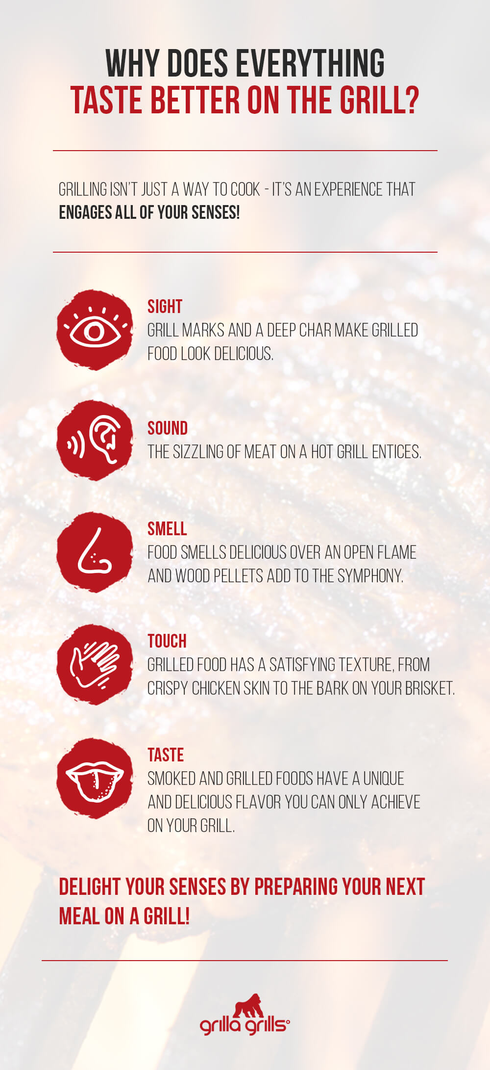 science of grilling - why does everything taste better on the grill
