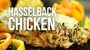 hasselback chicken recipe on the grill